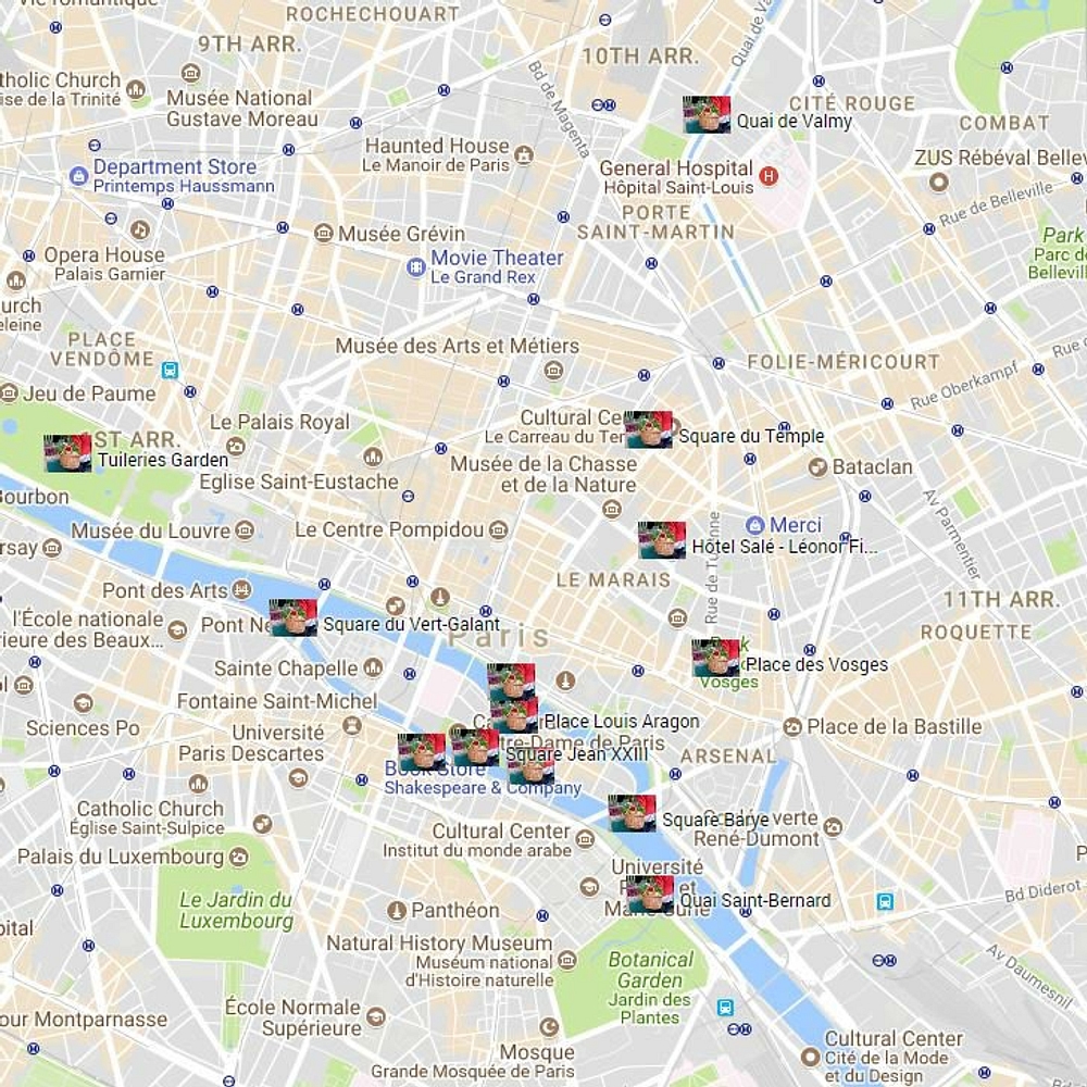 La Cuisine Paris / Our Handy Maps of Paris